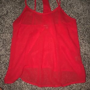 Sheer Charlotte Russe Top!